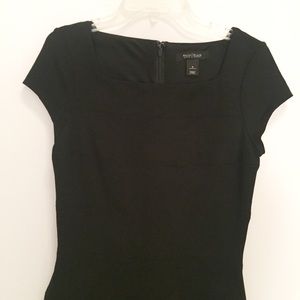Sz 2 black White House Black Market cocktail dress